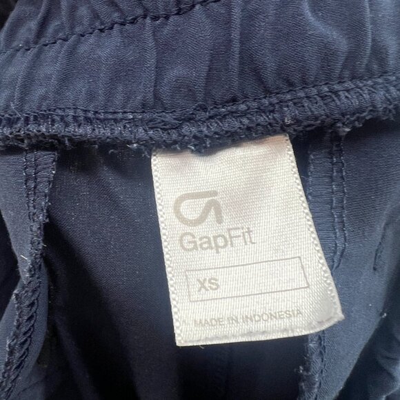 Gap Fit Navy Blue Scrunch Ankle Athletic Pants Women's XS - Picture 5 of 6
